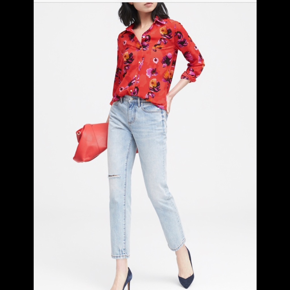 🆕NWT Banana Republic Dillon blouse❤️